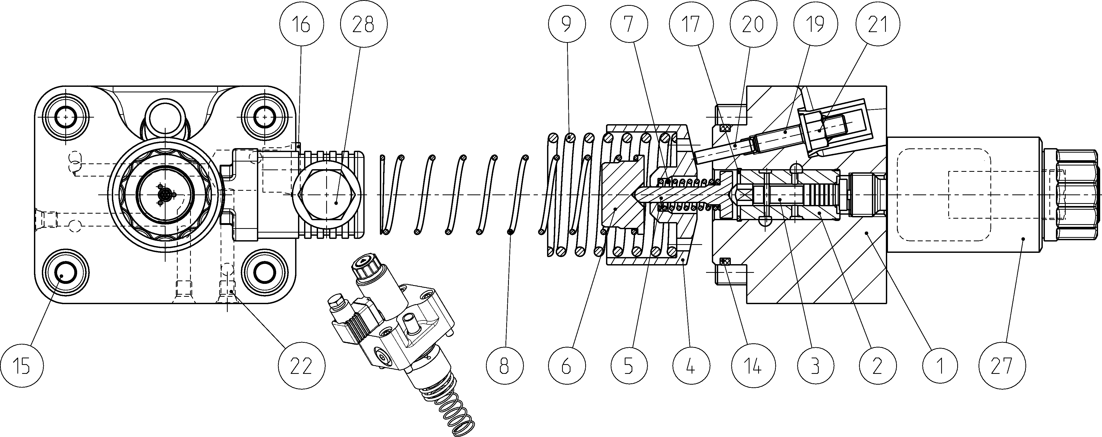 CONTROL PART — Zeichnung