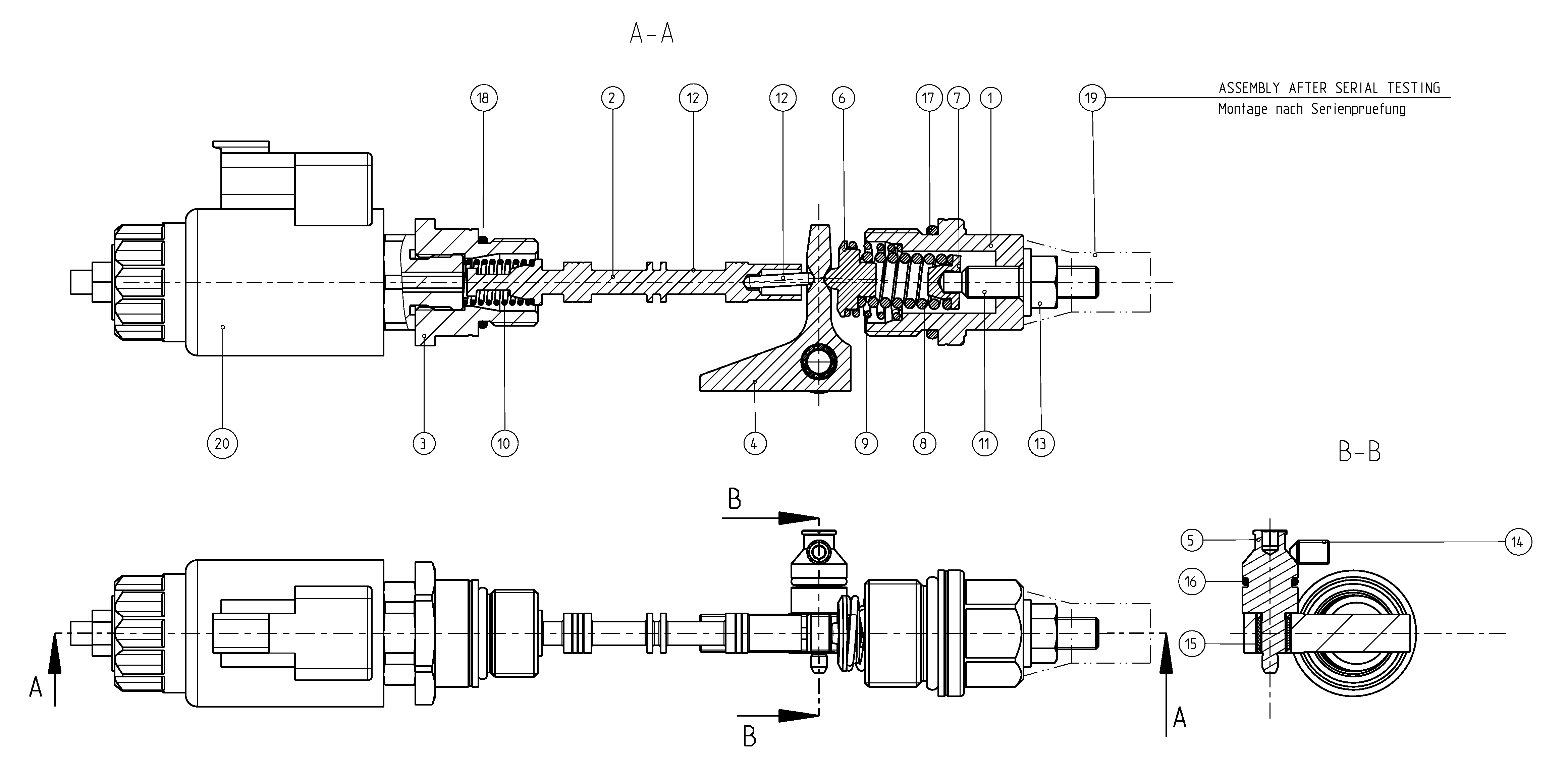 CONTROL ELEMENT — Zeichnung
