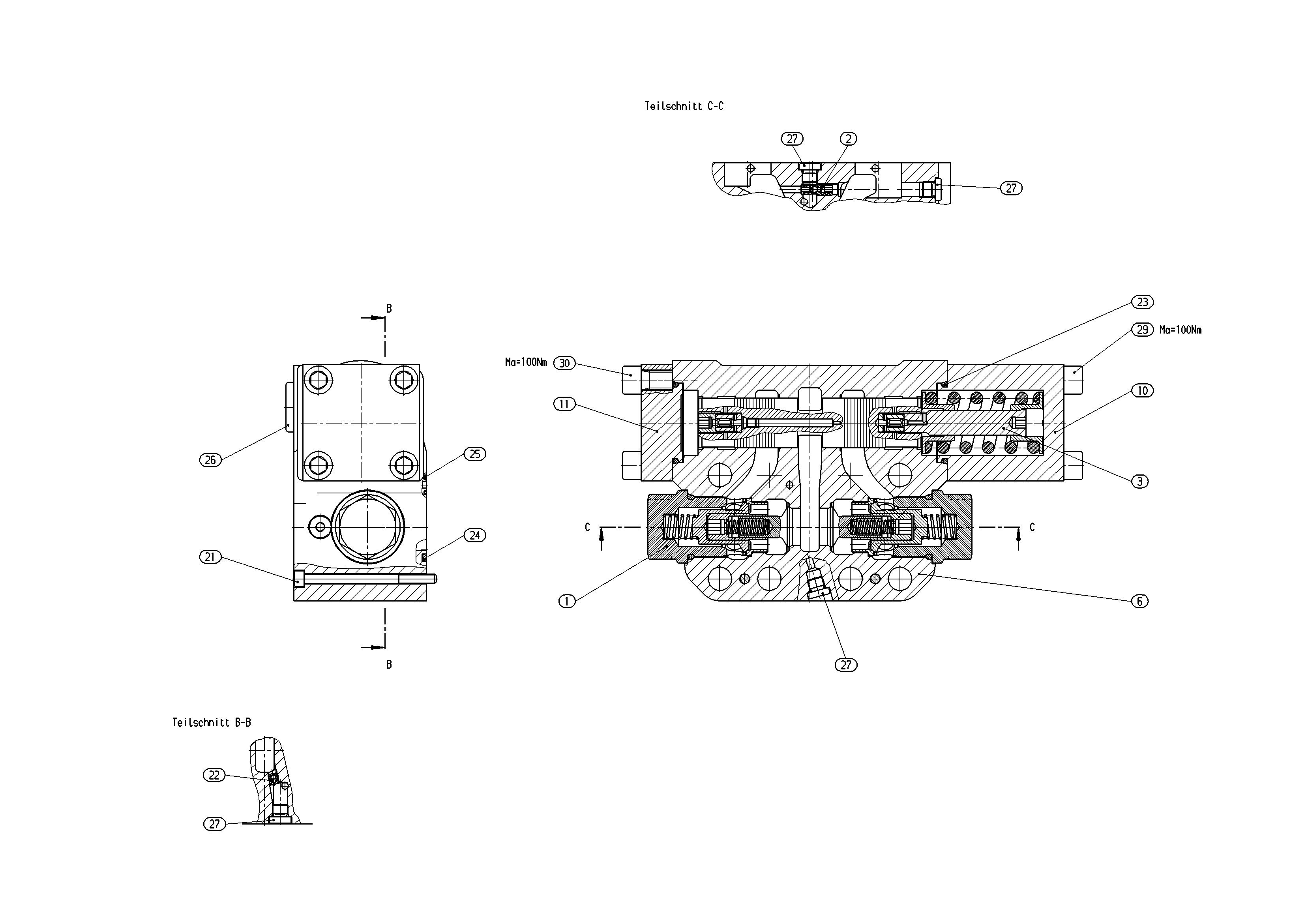 BRAKE VALVE — Zeichnung
