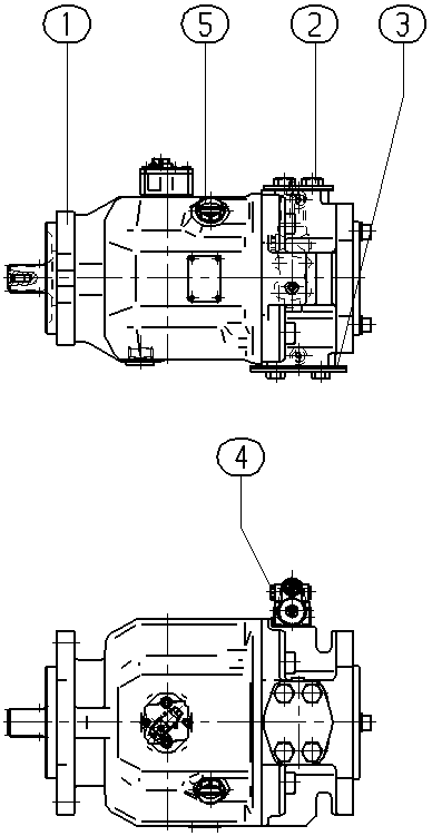 AL A10V O 71 DFR1/31L-VSC42KC1 -S2562 — Zeichnung