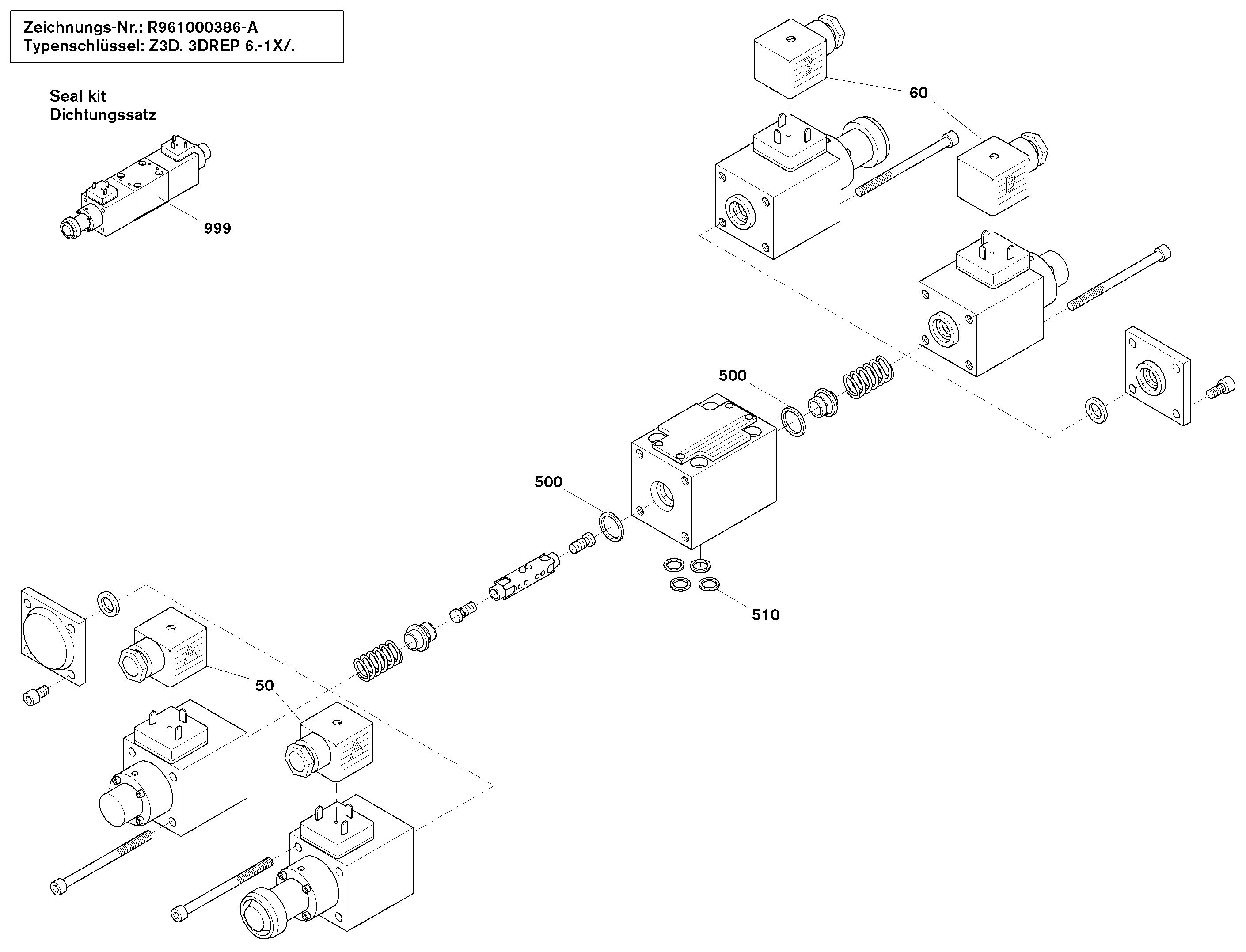 PRESSURE REDUCING VALVE — Zeichnung