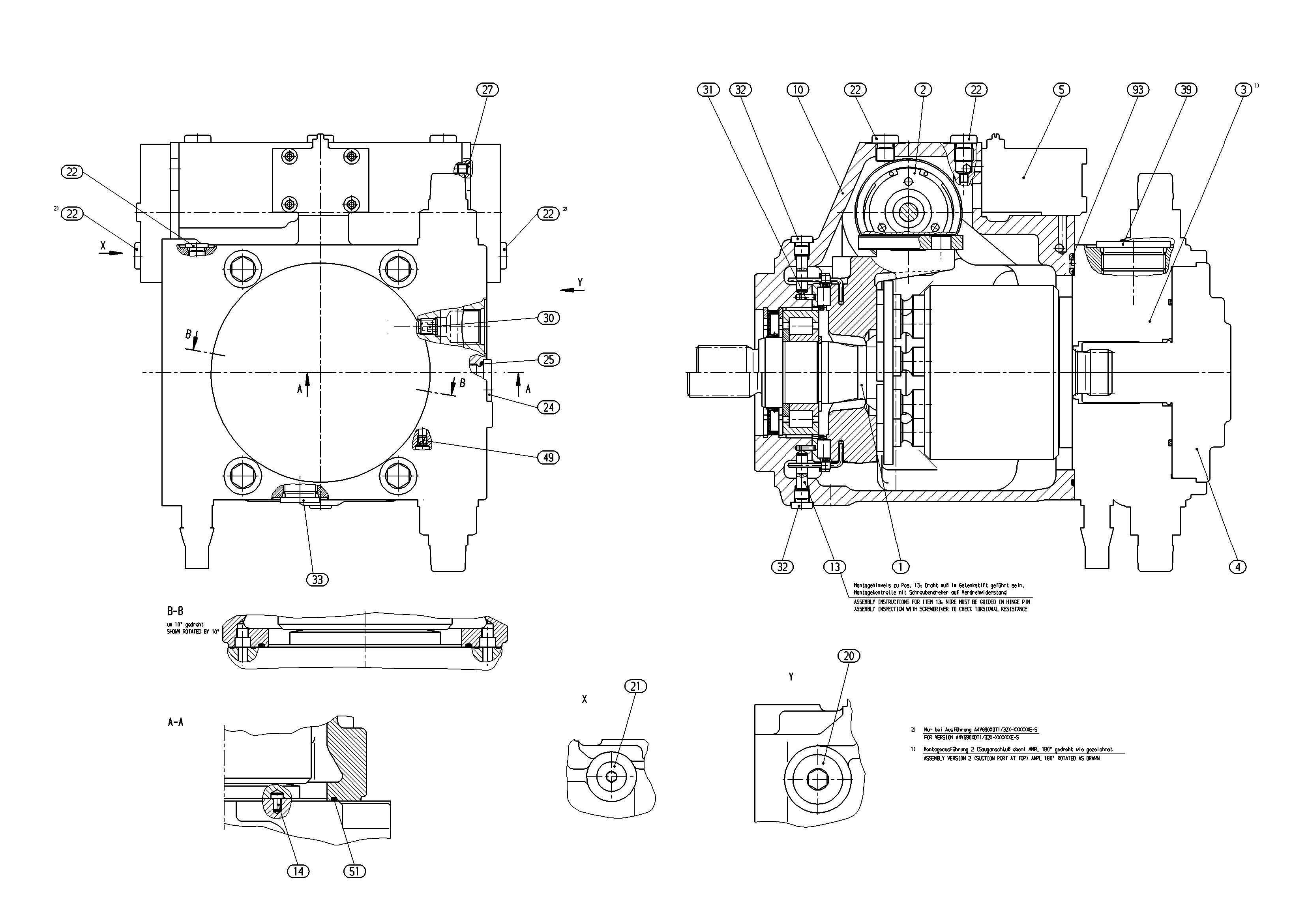 AA4VG90EP3D1/32R-NXF13K021EC-S *FNI* — Zeichnung