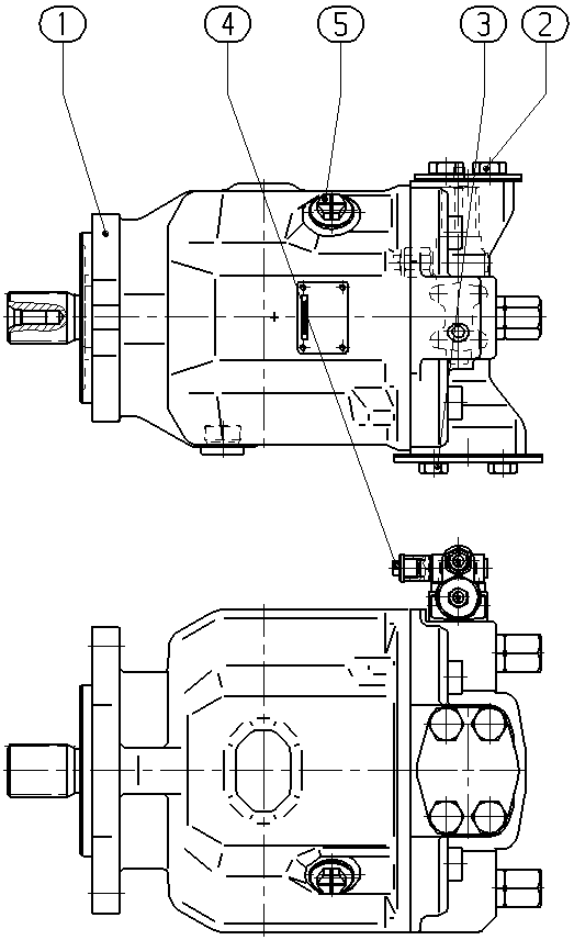 AL A10VSO 28 DFR1/31L-VPA12N00 — Zeichnung