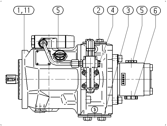 AL A10V O 45 DFLR/31R-PUC62H00 -S1868 — Zeichnung