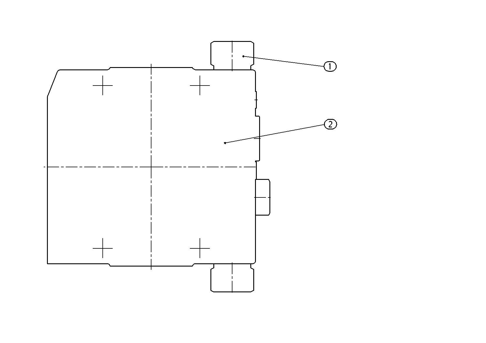 CONNECTION PLATE — Zeichnung
