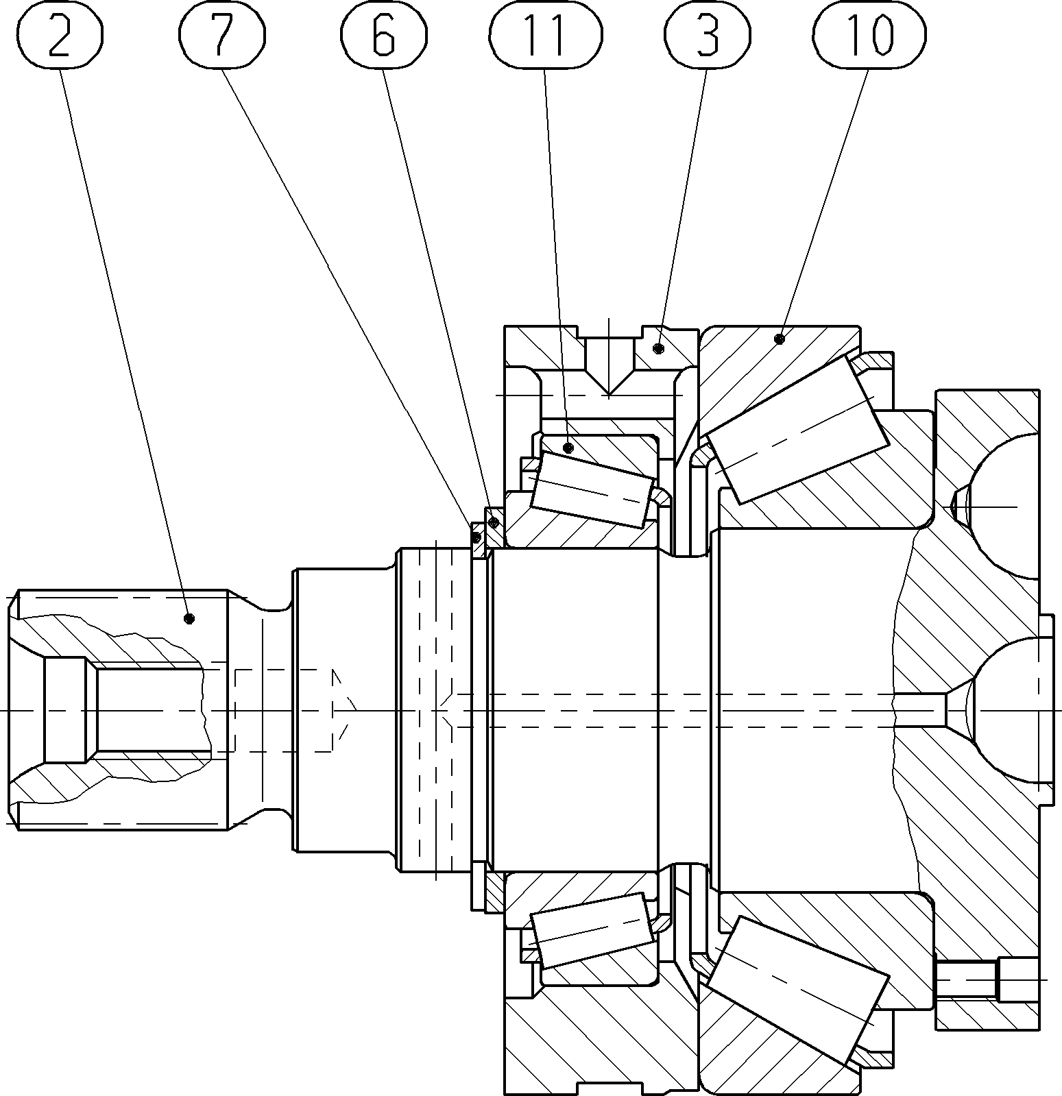 DRIVE SHAFT — Zeichnung
