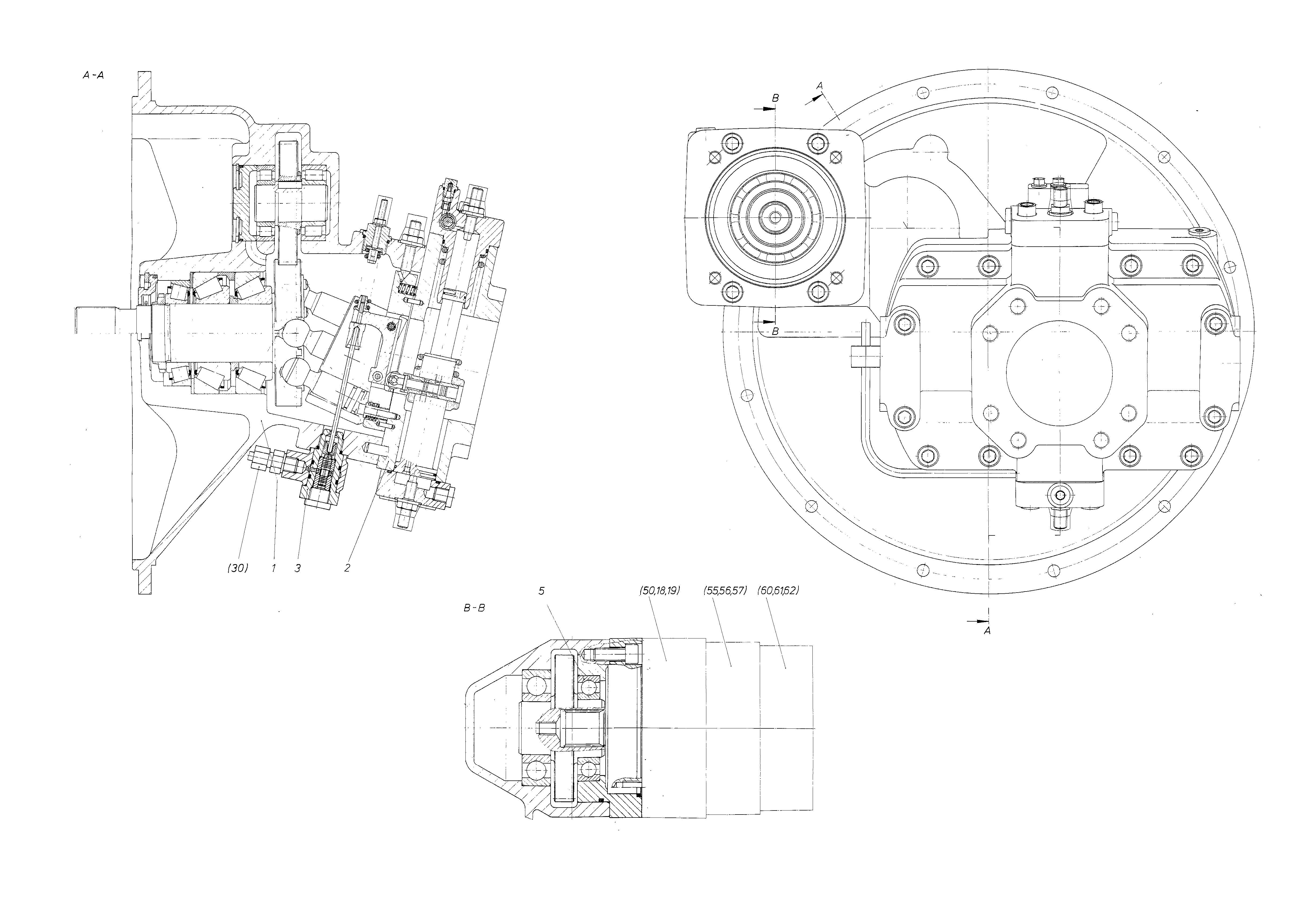 A8VO107SR3/60R1-NZG05K30 — Zeichnung