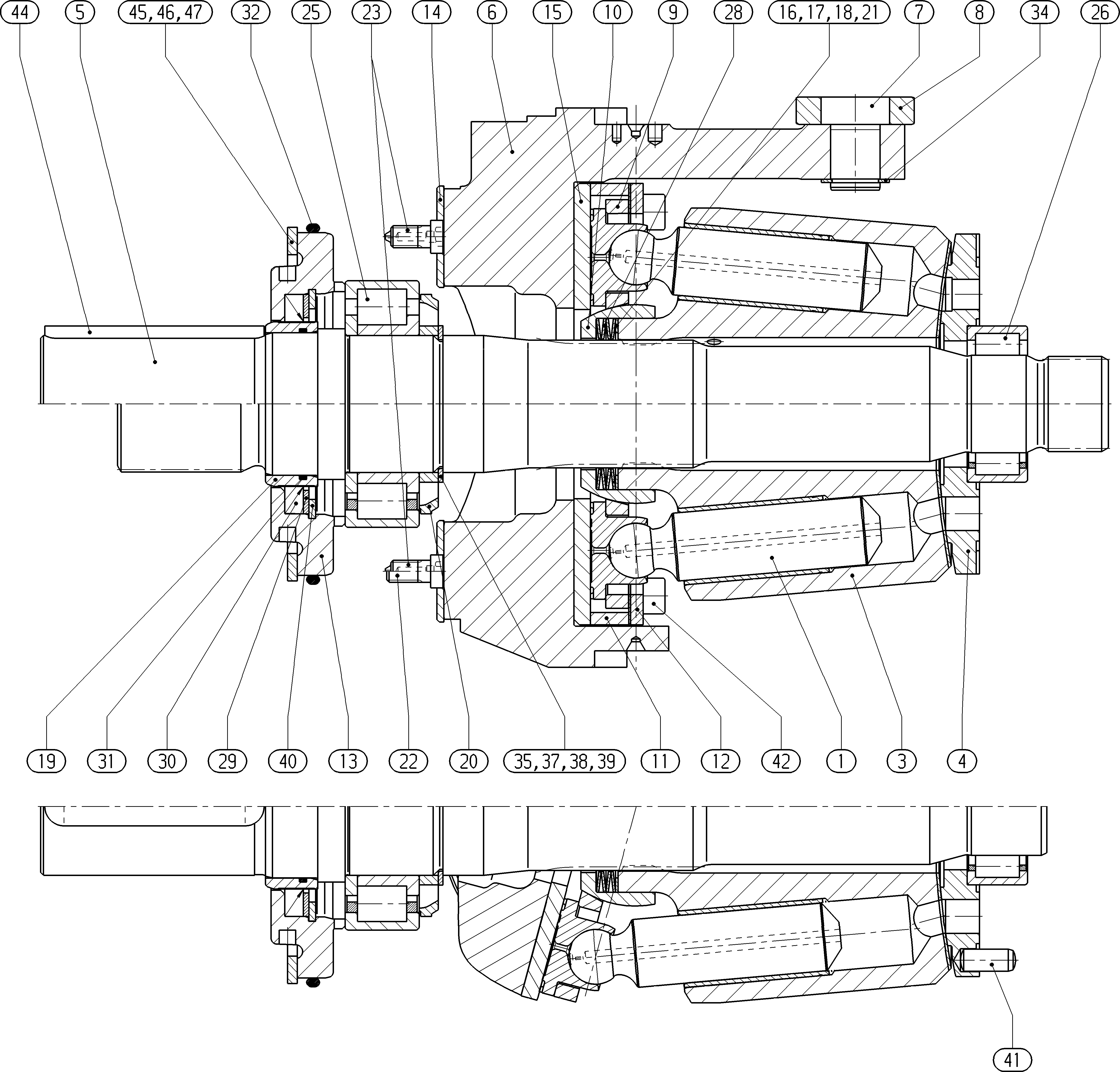 ROTARY GROUP — Zeichnung