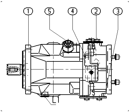 APA10VO140DFR1/31L-PSD12K04-SO702 — Zeichnung