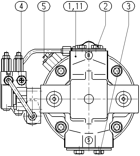 AL A10V O 71 DFLR/31R-VSC12N00P -S2294 — Zeichnung