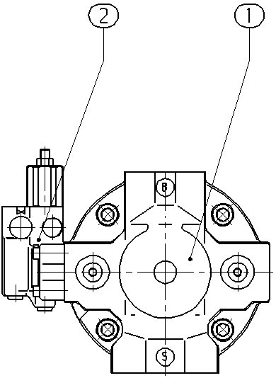 AH A10V O100 DR /31R-VUC62N00 -S2167 — Zeichnung