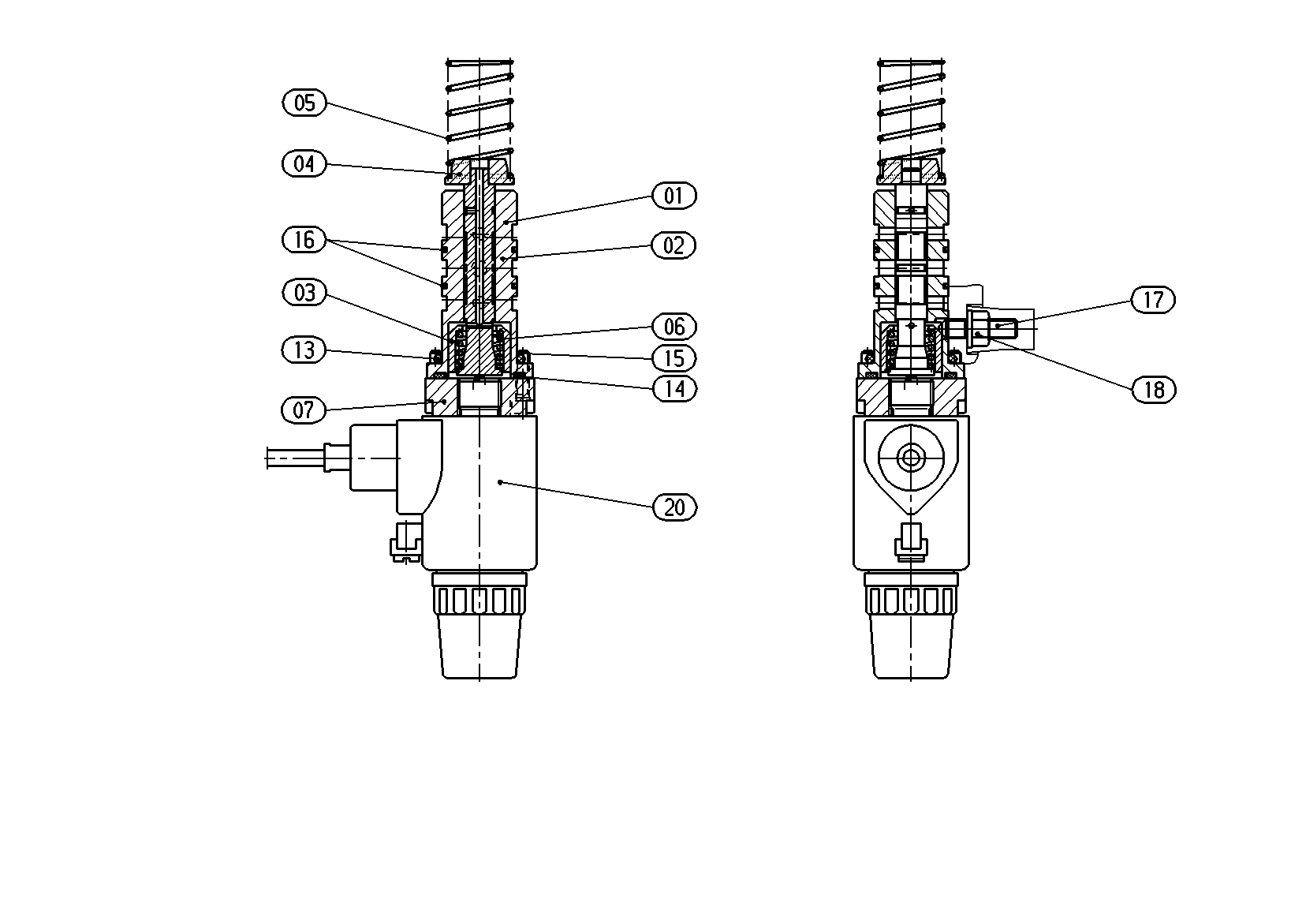 CONTROL ELEMENT — Zeichnung