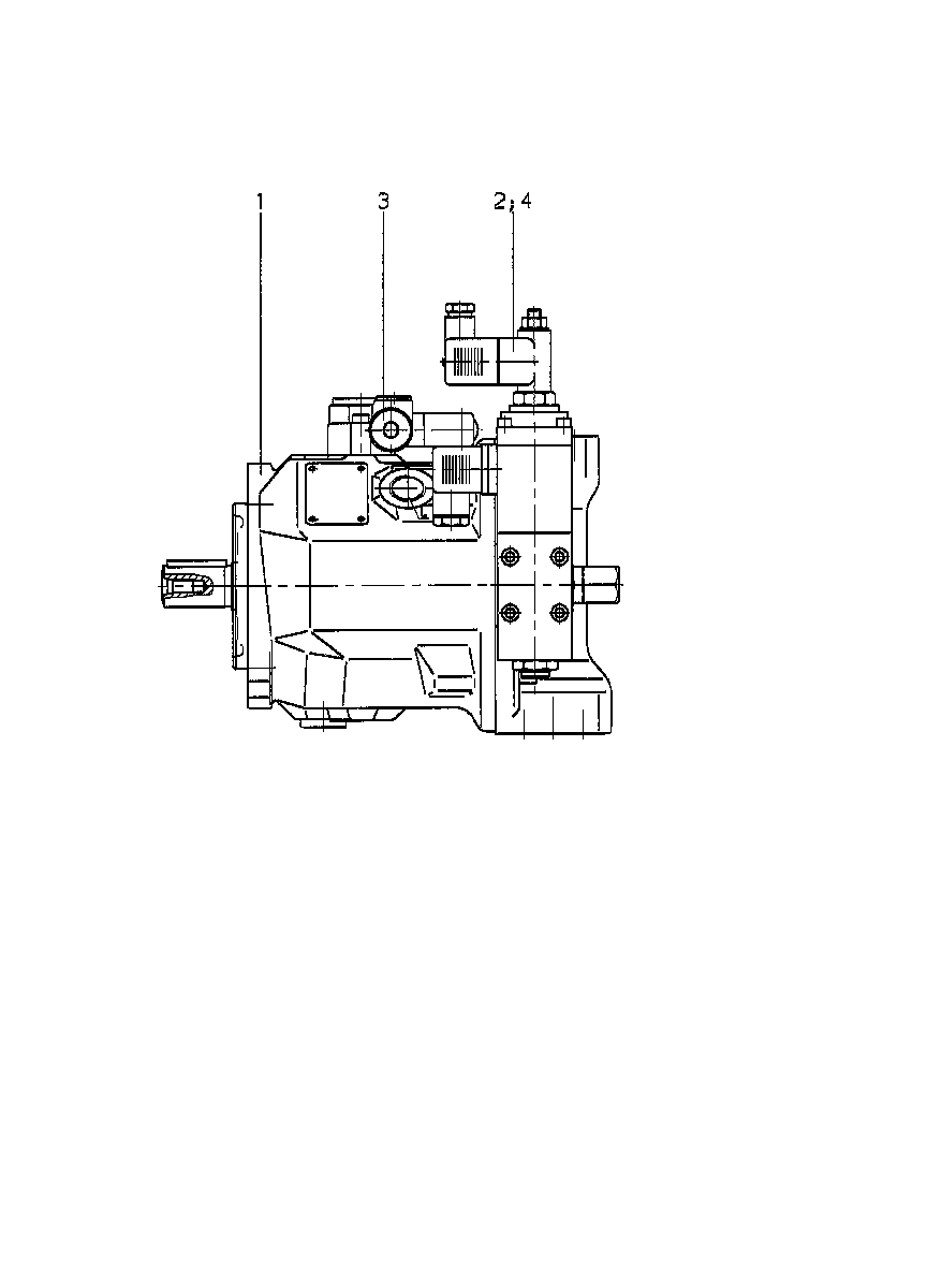 A A10VSO 45 DFE /31R-PPA12N00 — Zeichnung