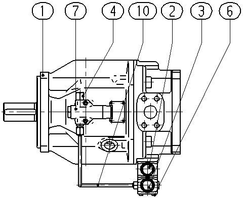 A A10VSO140 FHD /31R-VPB12K01 — Zeichnung