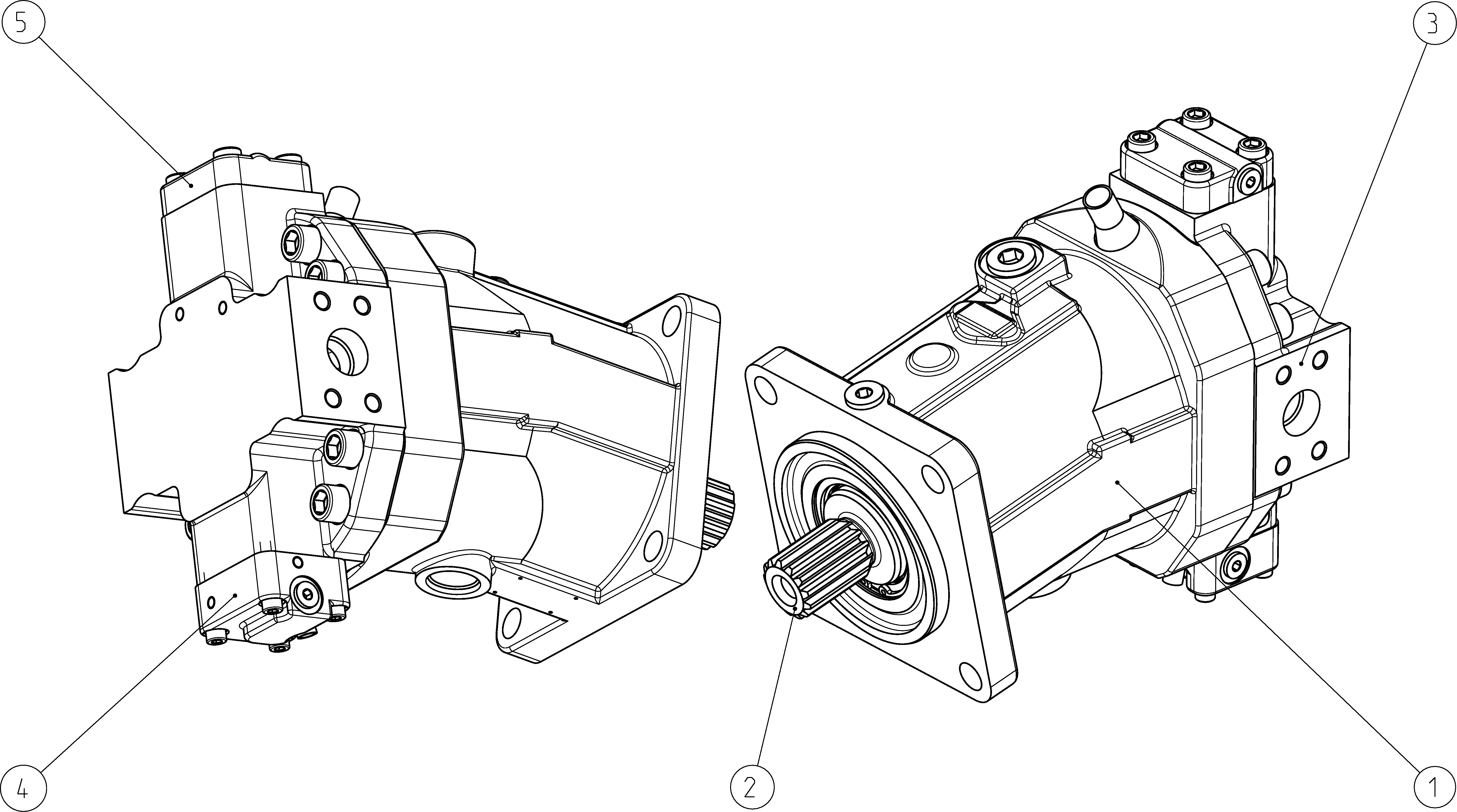 A6VM170HA1000004D/71AWV0D4T1200-0 — Zeichnung