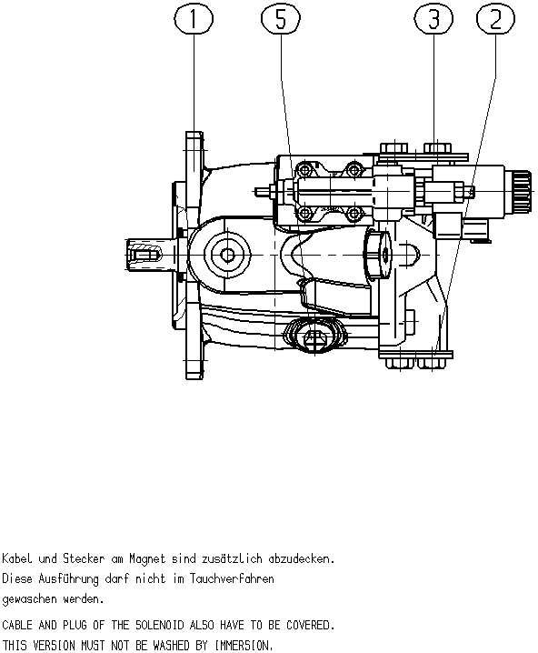 AL A10V O 28ED 71/53L-VSC12N00P — Zeichnung