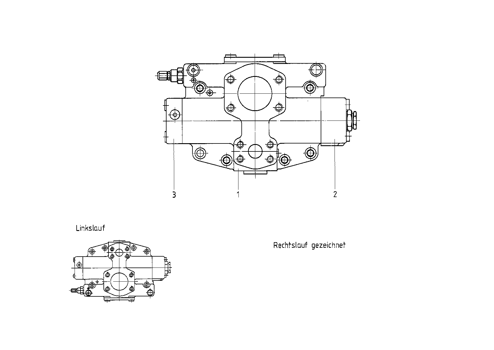 V A7V O 355 HD1D /63R-P 01 — Zeichnung