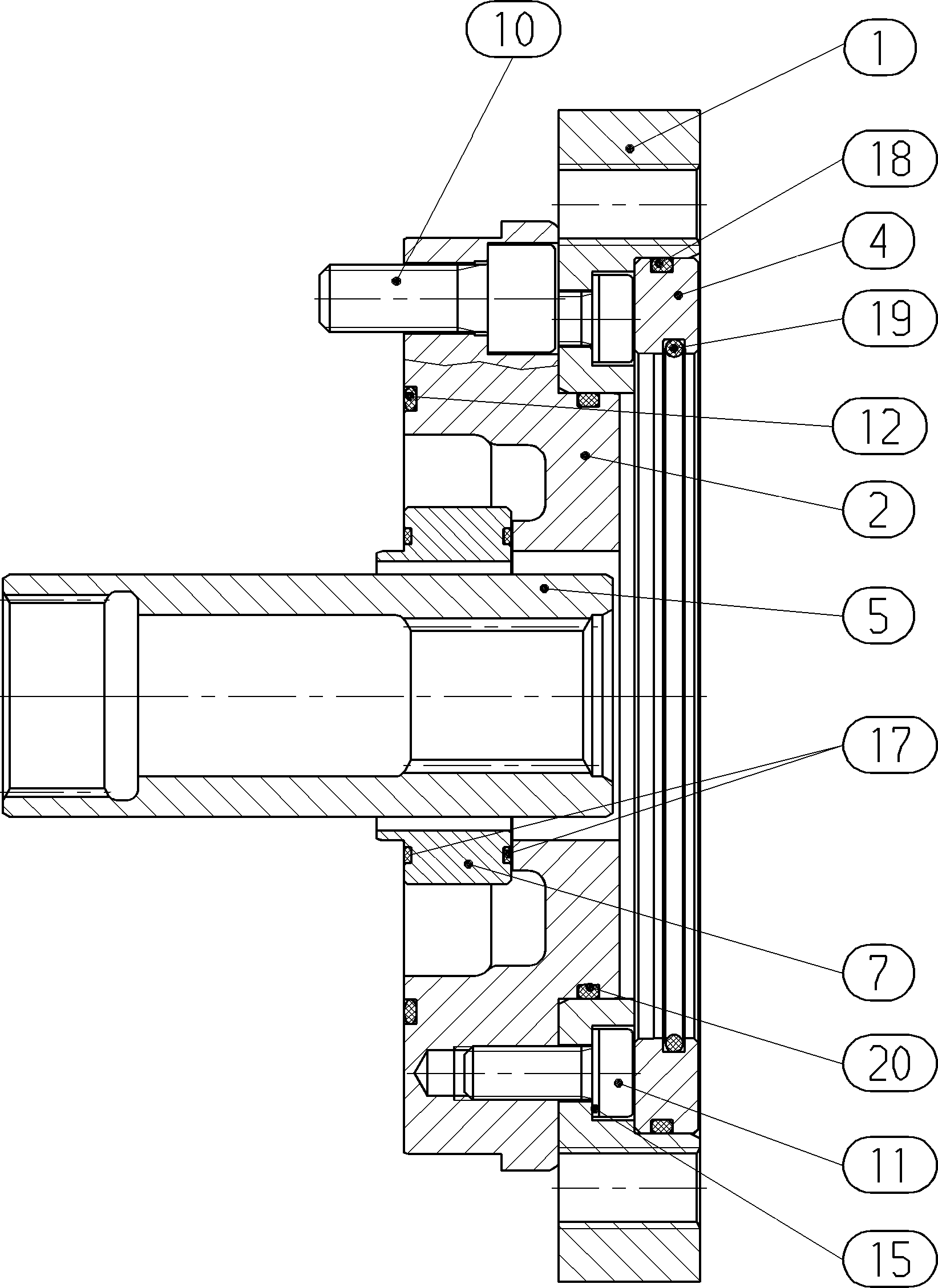 BELL HOUSING — Zeichnung