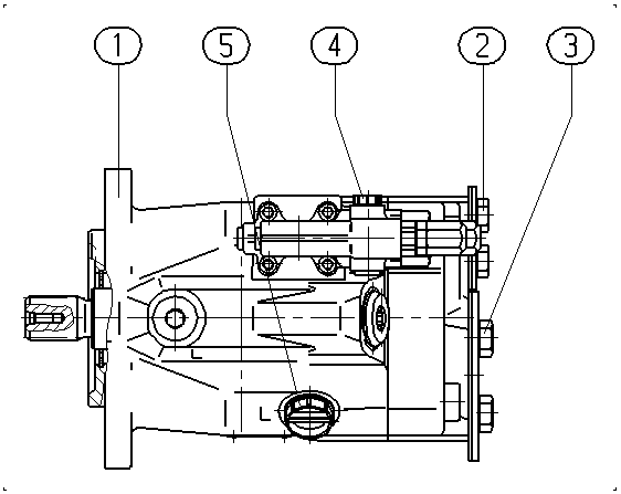 A A10V O 60 DFR1/52R-PUC61N00 -S1859 — Zeichnung