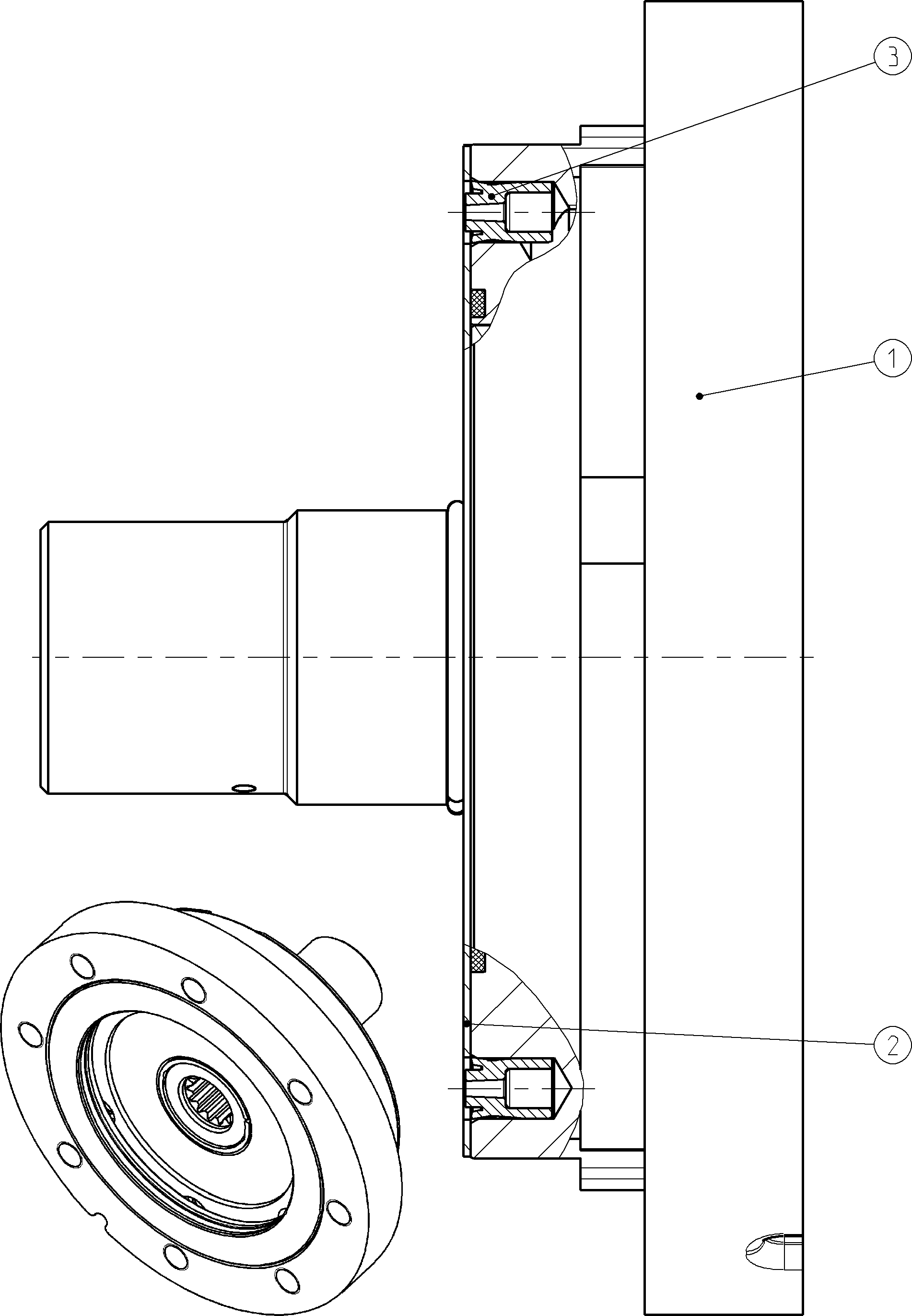 INTERNAL GEAR PUMP — Zeichnung